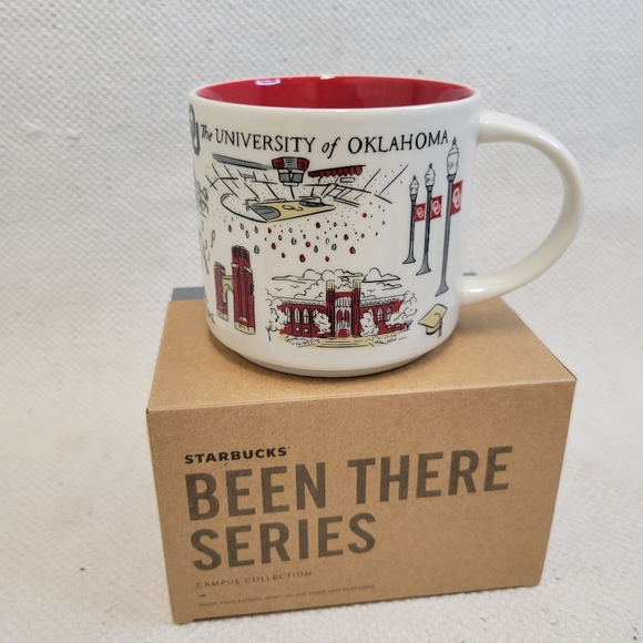 Starbucks OU Oklahoma University Sooners Campus Collection Been There Se… - Picture 1 of 7